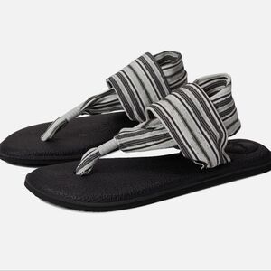 Sanuk Women Yoga Outdoor Comfort Flip Flop Sandals Flats shoes sz 9